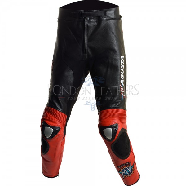 MV Agusta Special Race Rep Edition Leather Biker Trouser